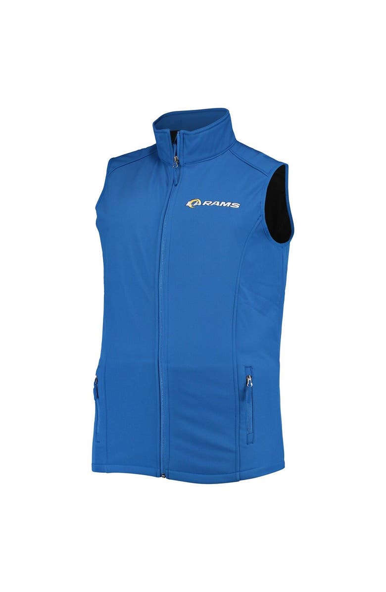 DUNBROOKE Men's Dunbrooke Royal Los Angeles Rams Big & Tall Archer Softshell Full-Zip Vest, Alternate, color, Royal