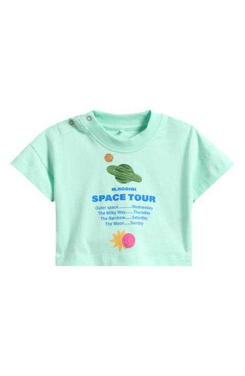 Space Tour Organic Cotton Graphic T-Shirt (Baby)
