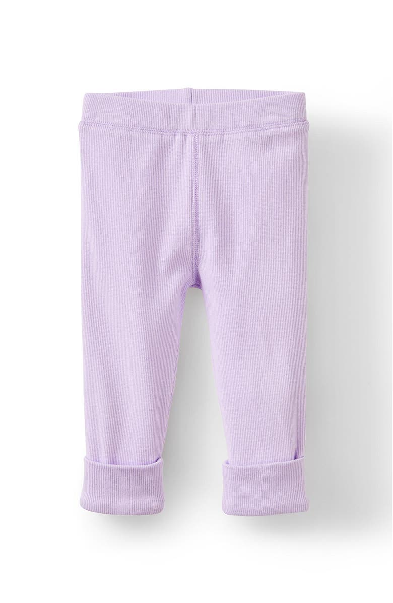 Cotton On Kids The Row Rib Skinny Legging, Main, color, Vintage Lilac