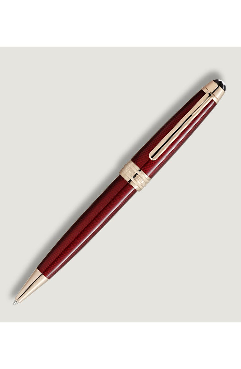 Montblanc Meisterstück Solitaire Golden Hour LeGrand Ballpoint Pen, Alternate, color, Burgundy