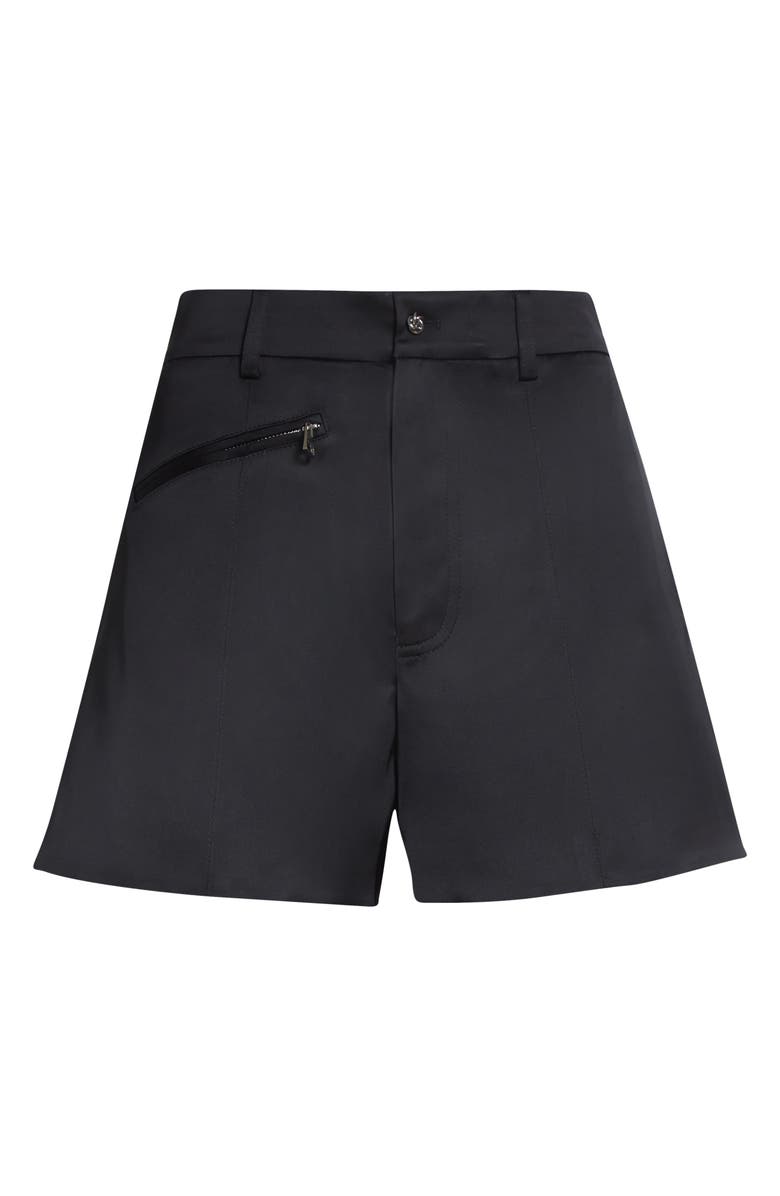 JW Anderson High Waist Tailored Shorts, Alternate, color, 999 Black