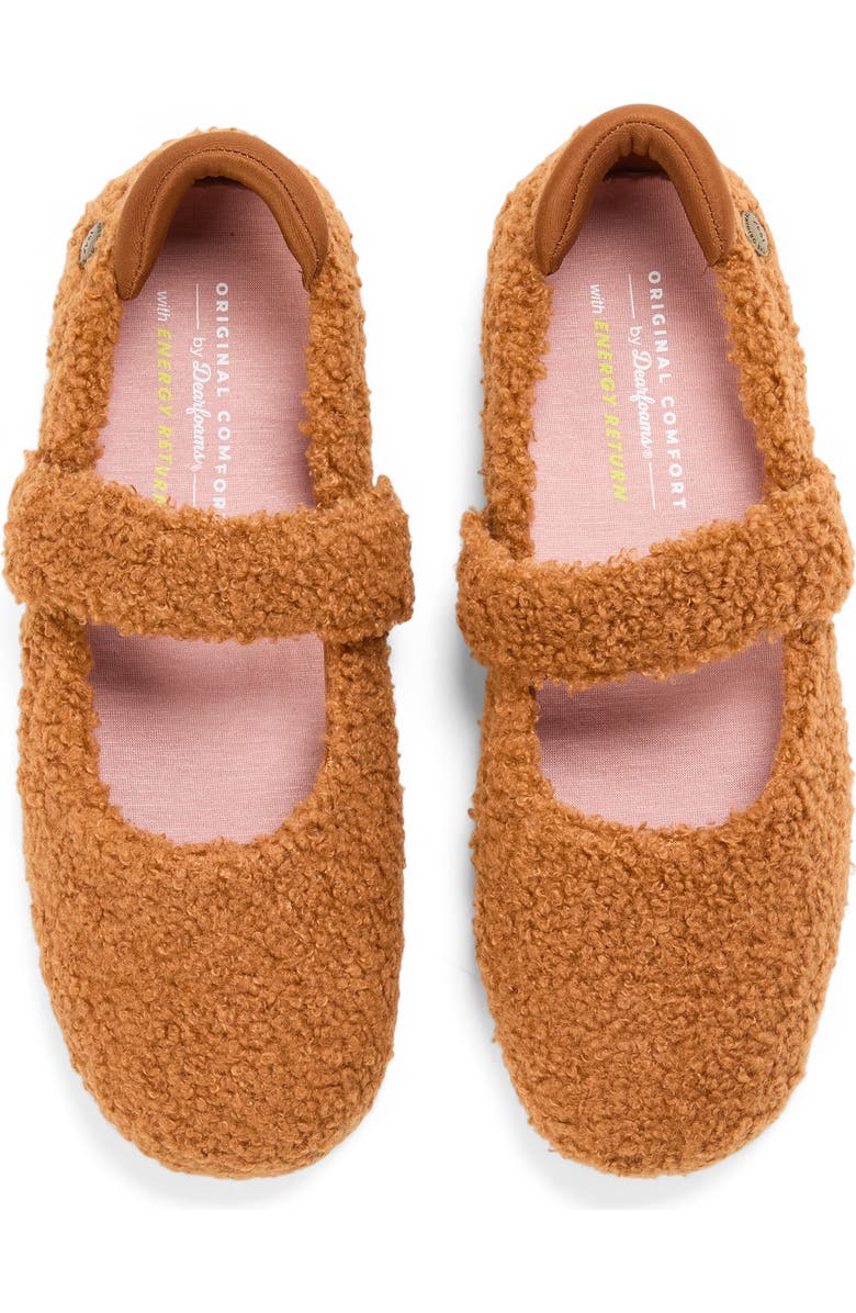 DEARFOAMS Haddy Teddy Flat, Alternate, color, Whiskey