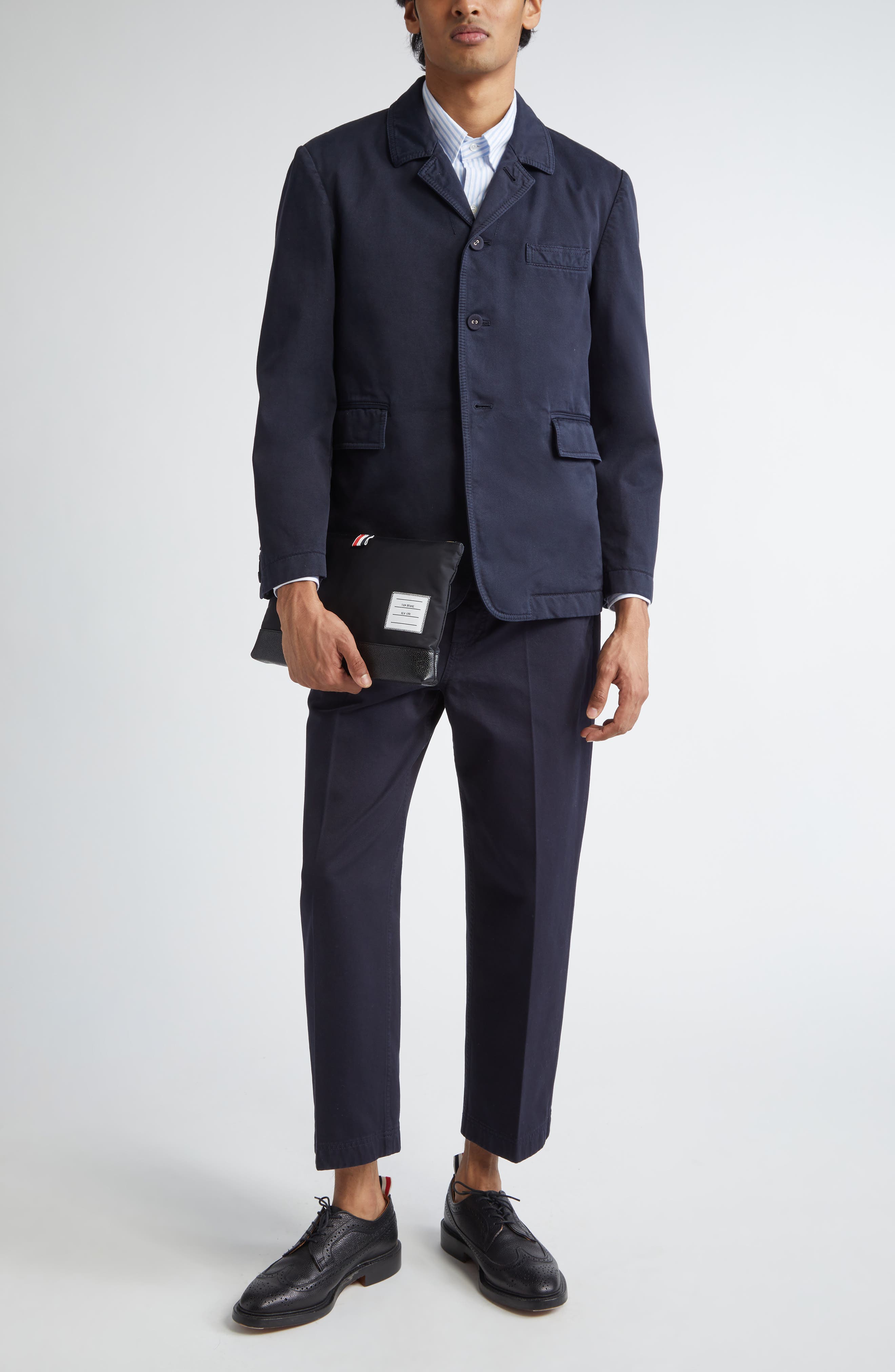Unstructured Cotton Twill Jacket - image 2