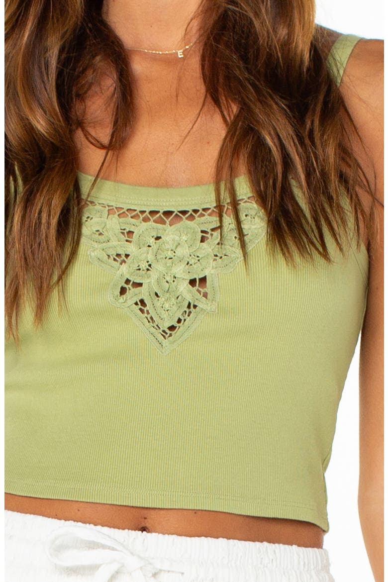 Wanderlust Crop Tank, Alternate, color, SAGE