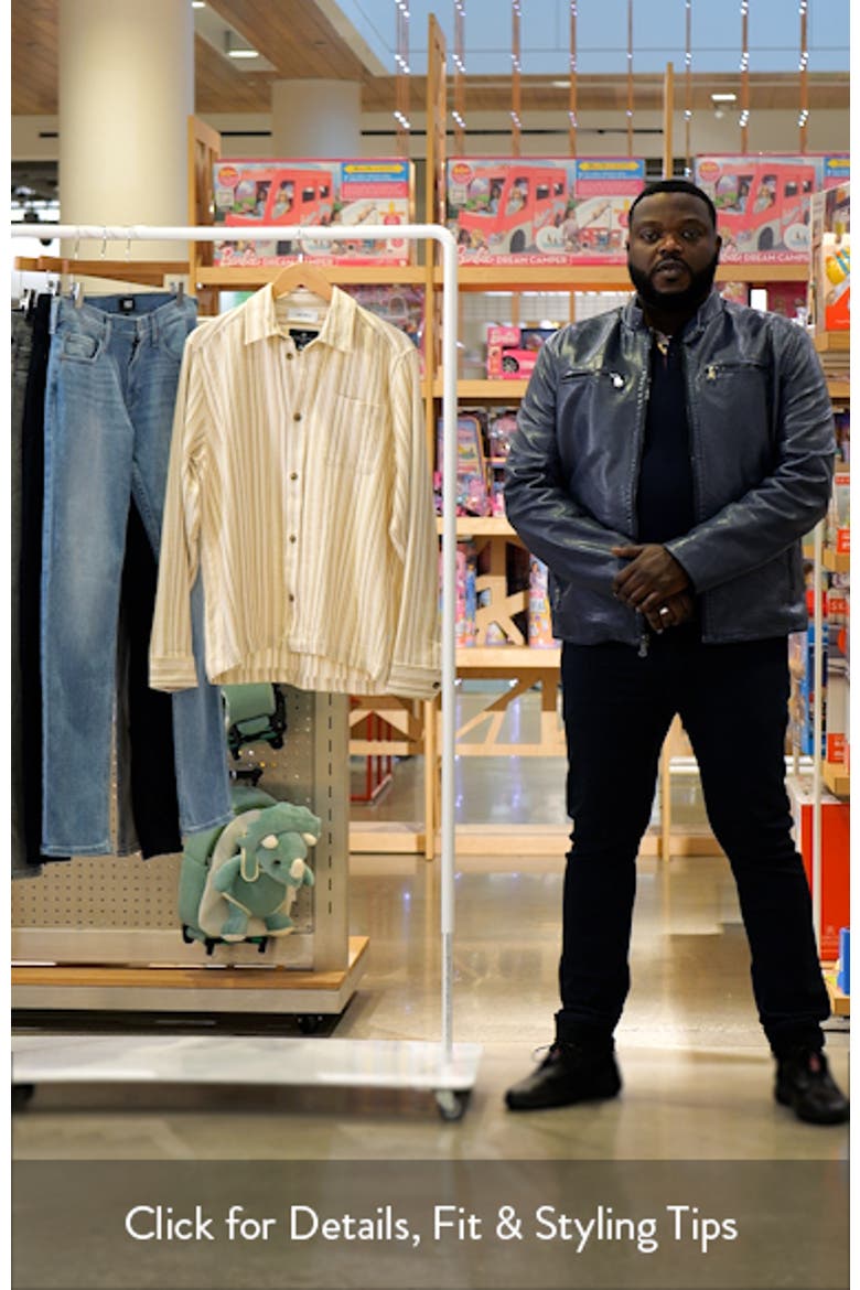 Shane Stripe Overshirt video