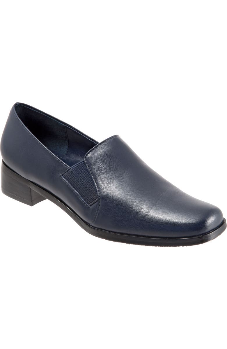 Trotters 'Ash' Slip-On, Main, color, Navy