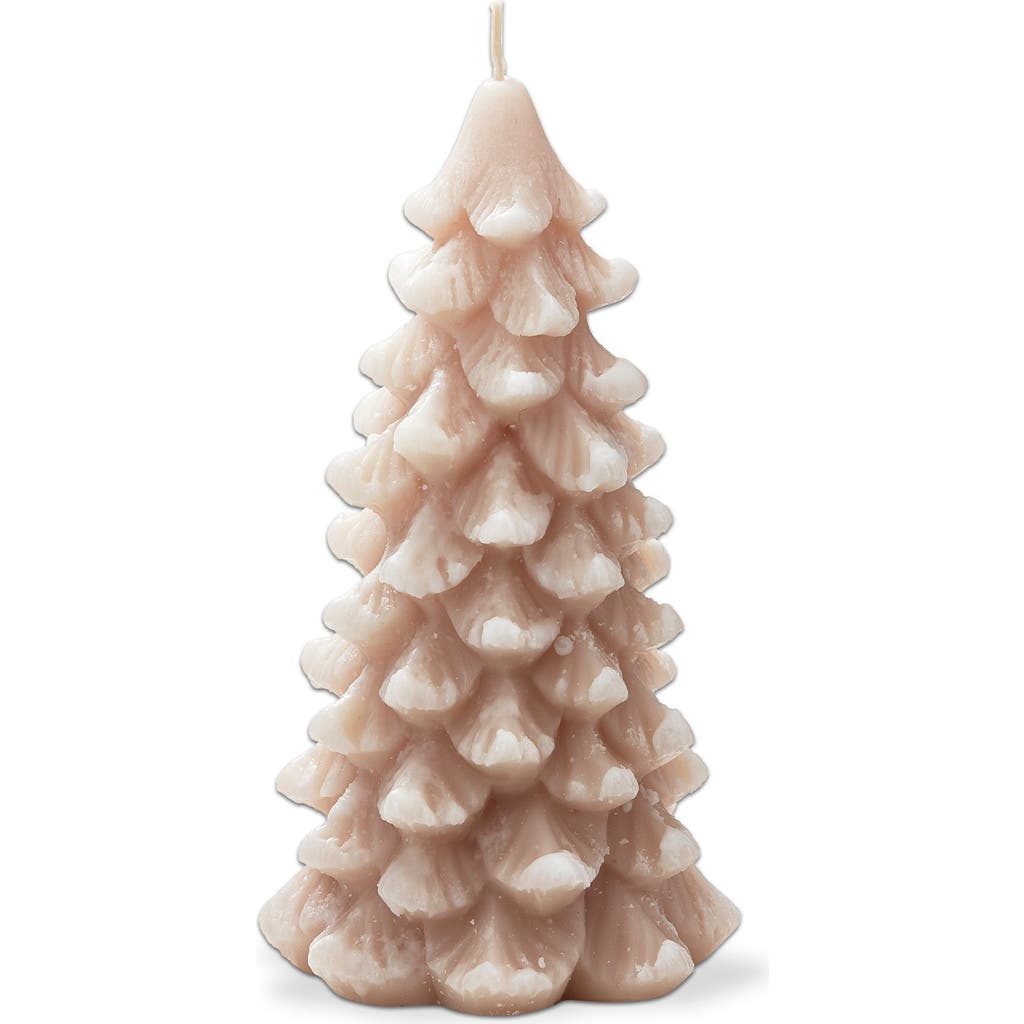 Tag Frosted Pine Tree Blush Candle In Neutral