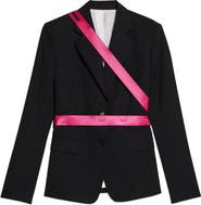 Helmut Lang Seat Belt Virgin Wool Blazer