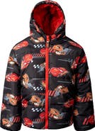Disney Cars Hooded Zip-up Puffer Coat (toddler & Little Kid)