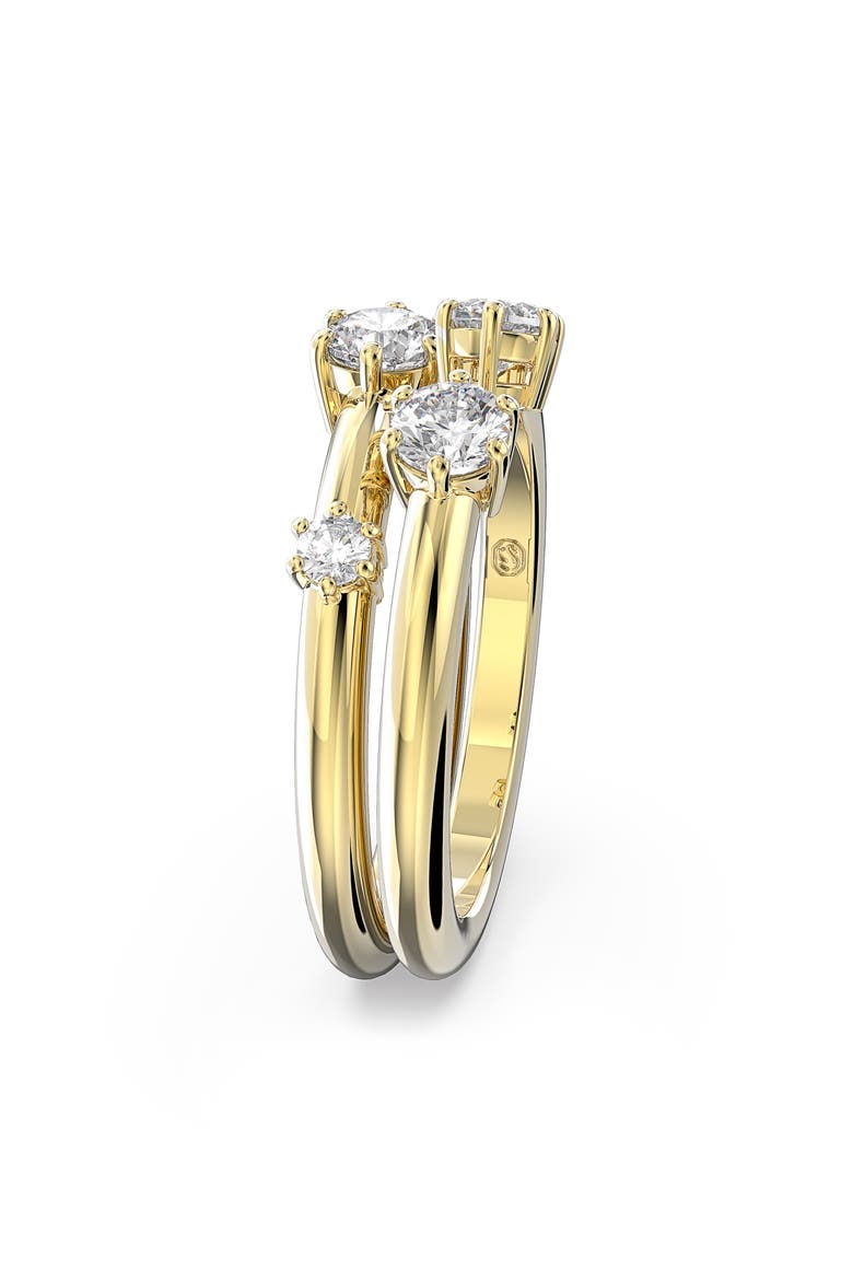 Set of 2 Constella Rings, Alternate, color, WHITE