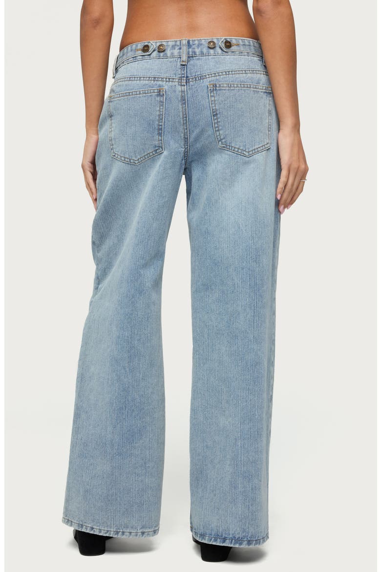 Darynne Low Rise Wide Leg Jeans, Alternate, color, LIGHT-BLUE-WASHED