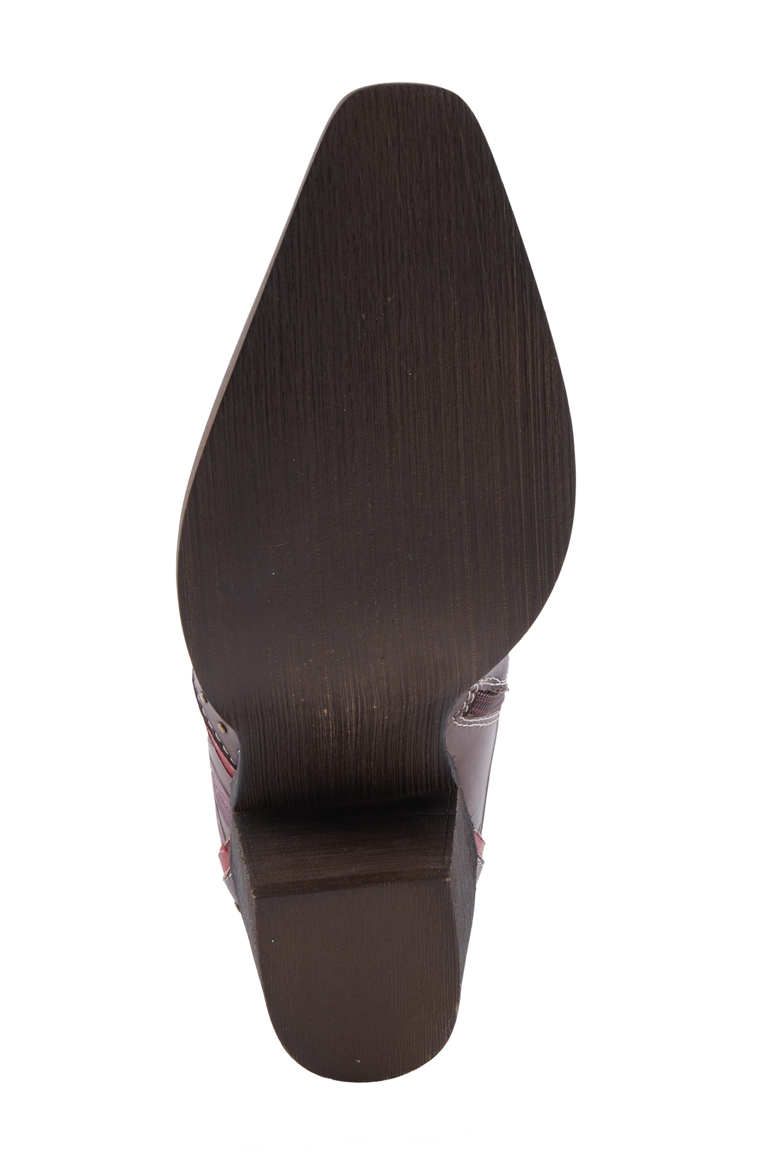 L'Artiste by Spring Step Rebamac Western Boot, Alternate, color, Chocolate Brown