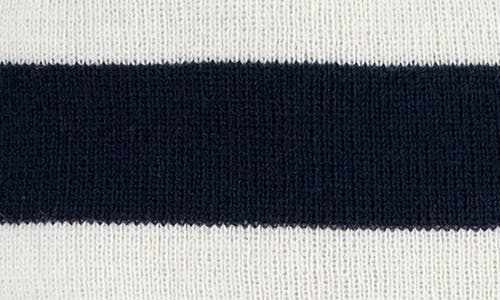 Nike Chunky Stripe Peak Beanie In Blue