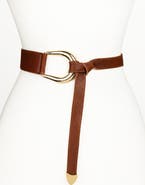 Raina Belts Sheila Knot Leather Belt