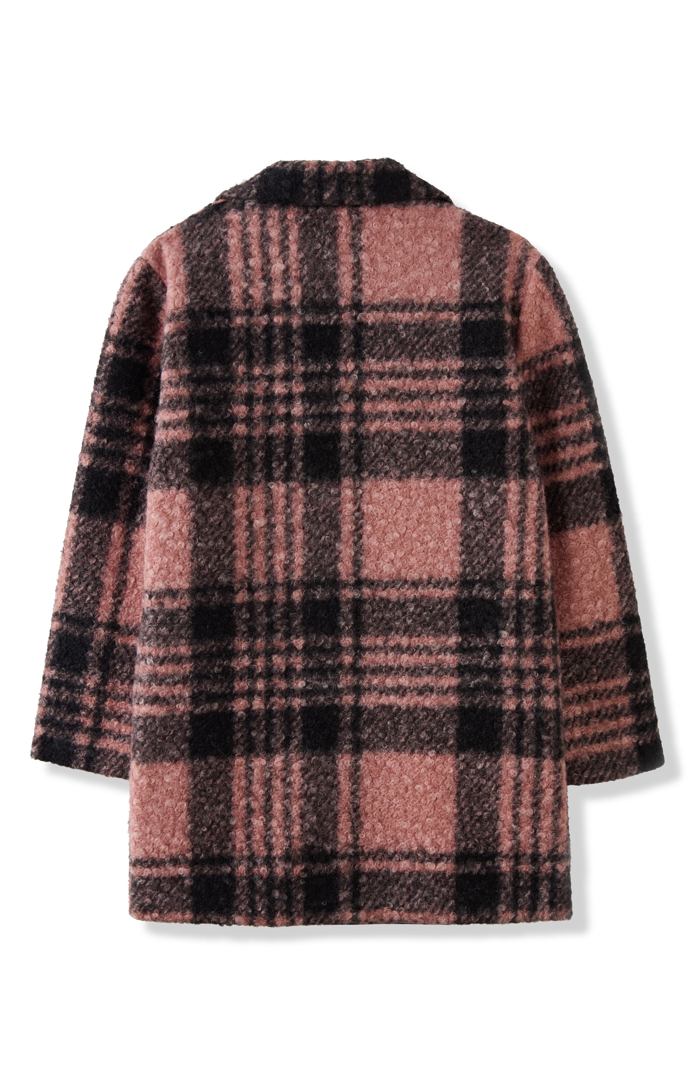 Pippa & Julie Kids' Nicole Oversized Plaid Coat | Nordstromrack