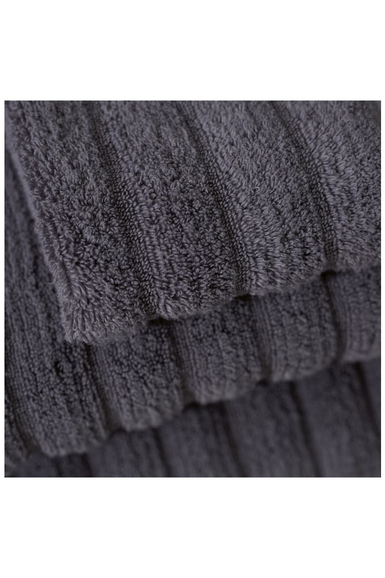 Ribbed Hydrocotton Bath Mat, Alternate, color, SLATE