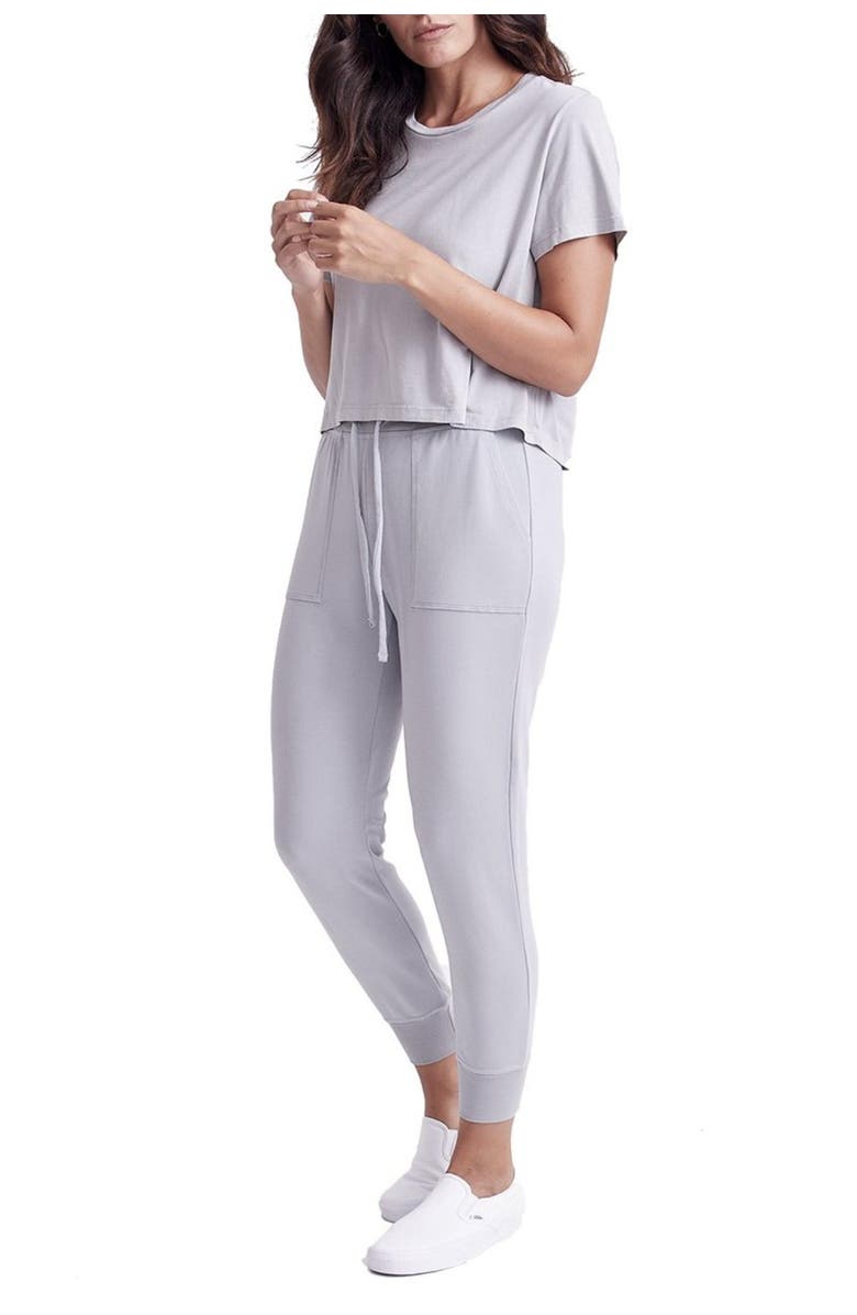 Goodlife Cropped Crew Neck T-Shirt, Alternate, color, 