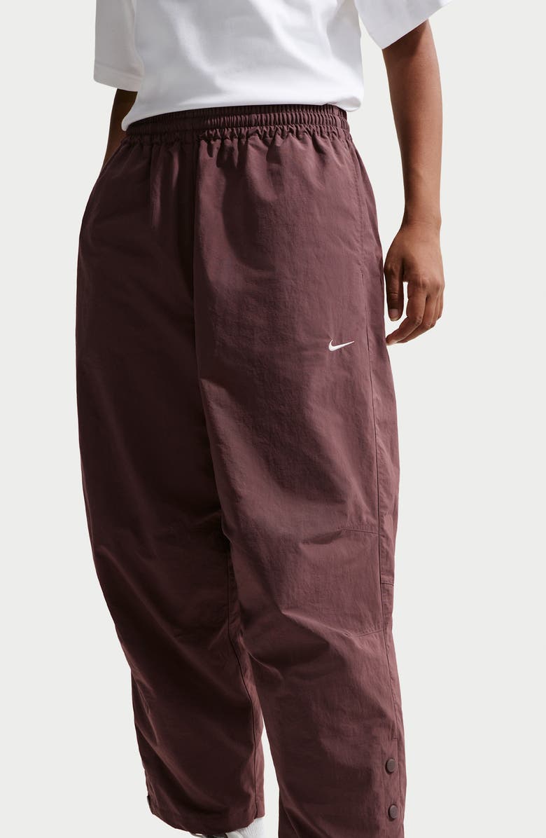 Nike Sportswear Relaxed High Waist Woven Pants, Alternate, color, Tattoo/ Sail