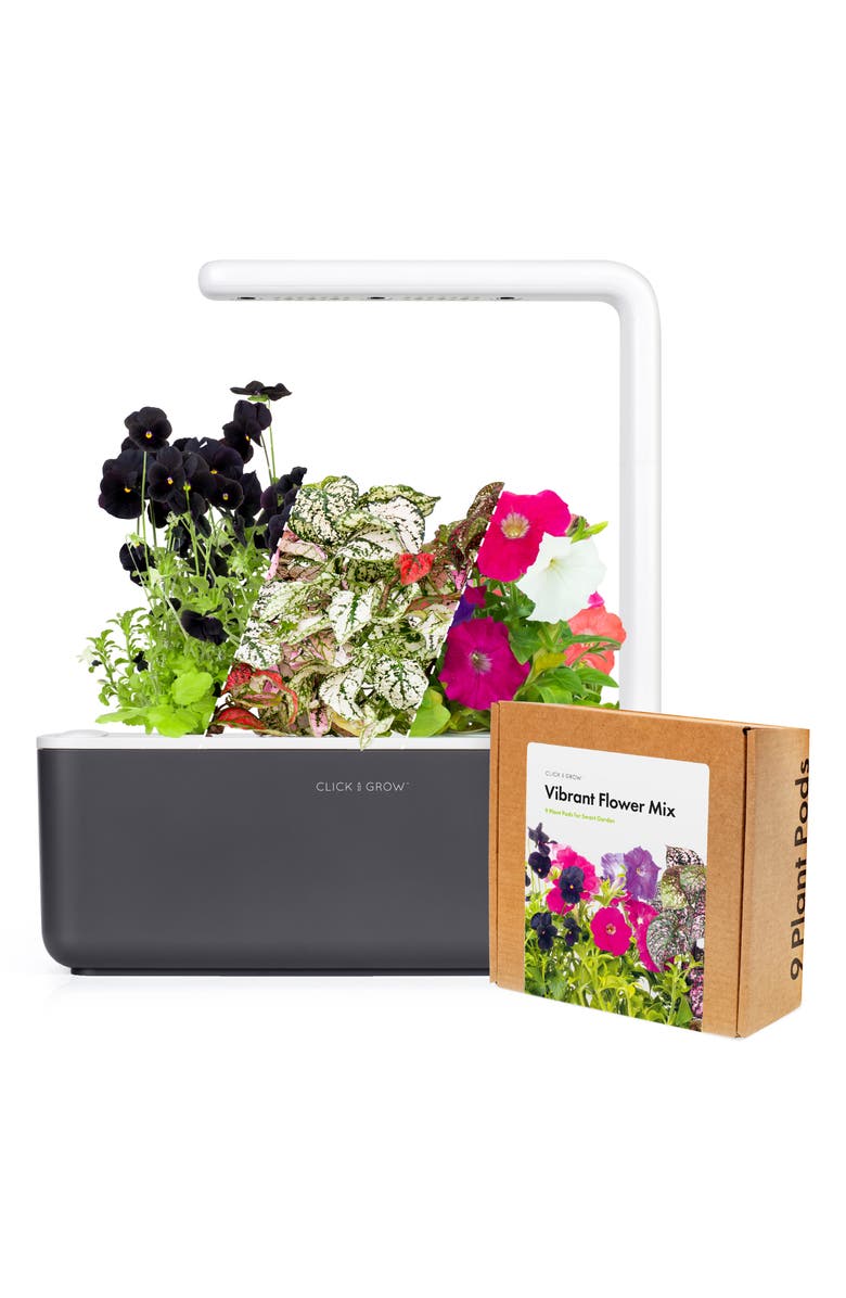 Click & Grow Smart Garden 3 Small Vibrant Flower Kit, Main, color, 