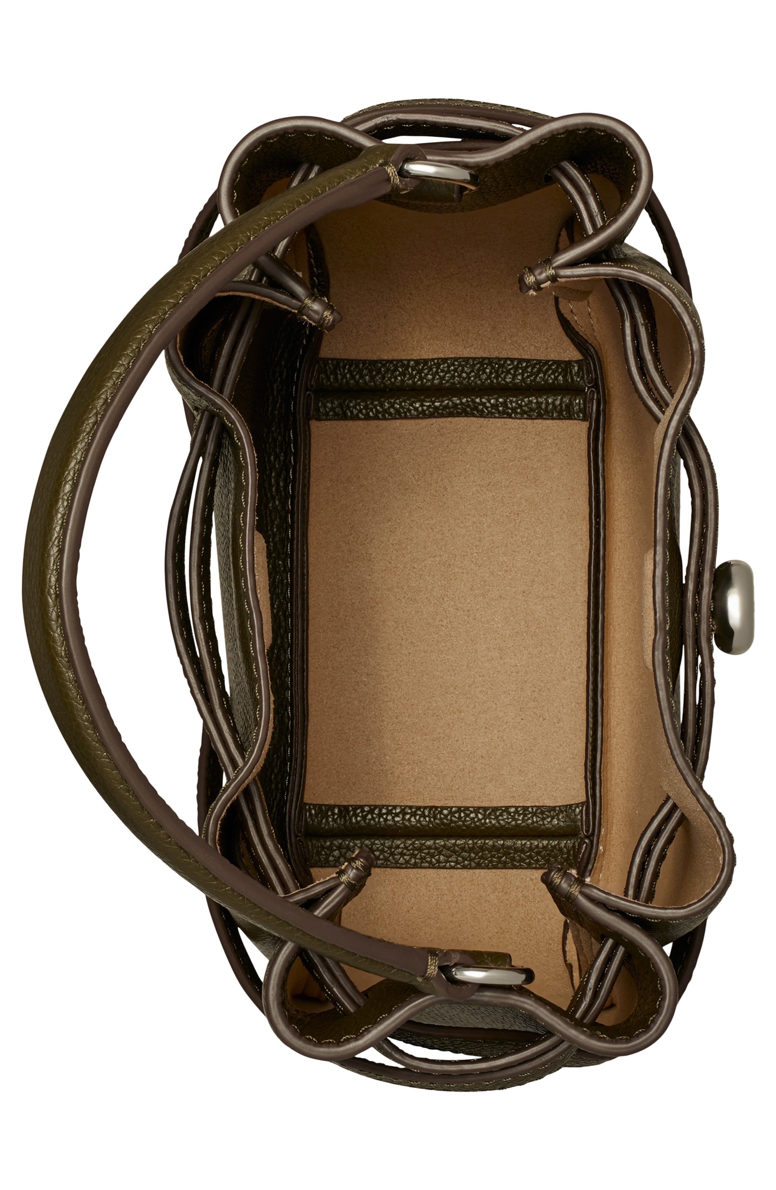 Mini Romy Bucket Bag, Alternate, color, LECCIO
