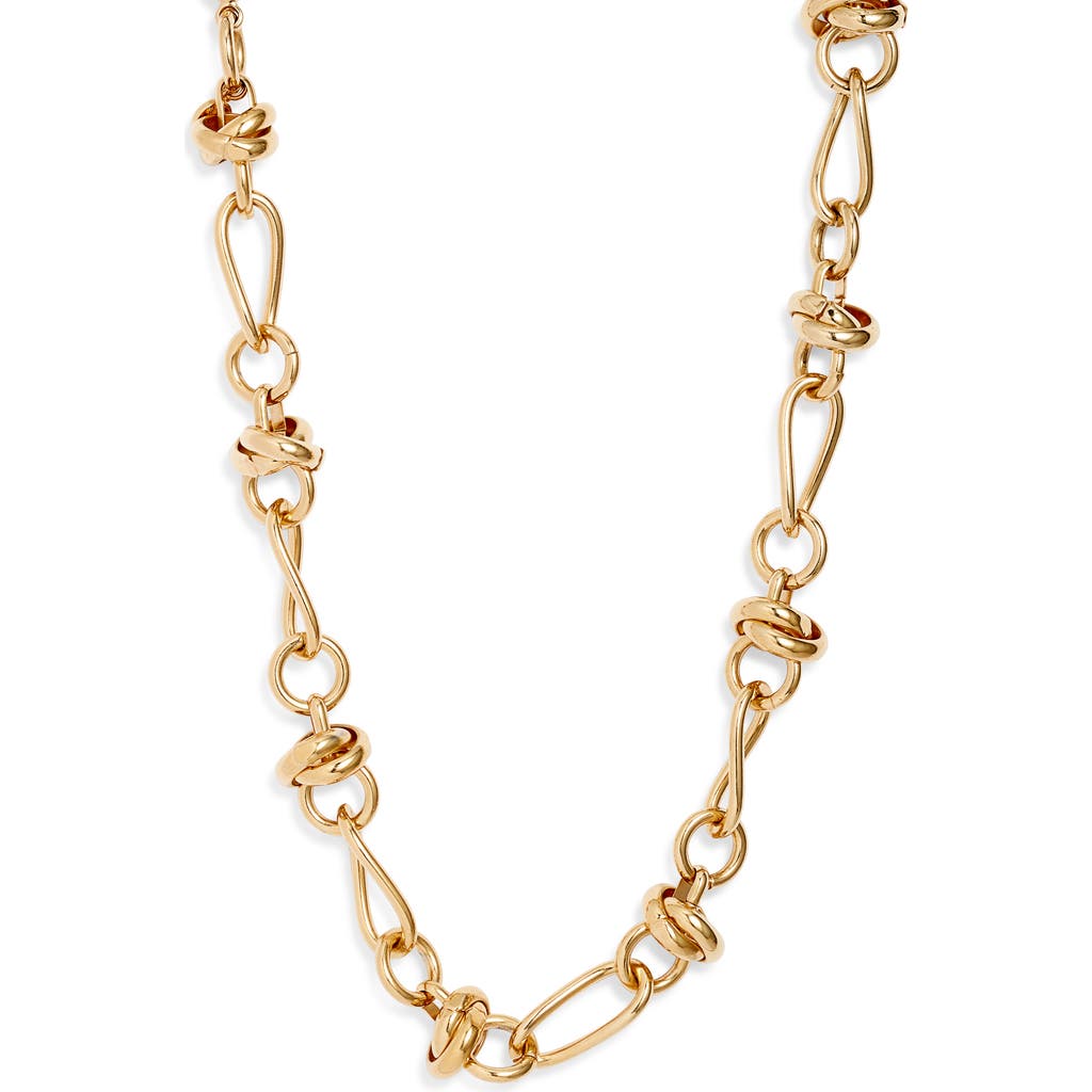 Child Of Wild Nefertari Chain Necklace In Gold