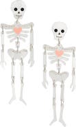 Leith Halloween Skeleton Drop Earrings