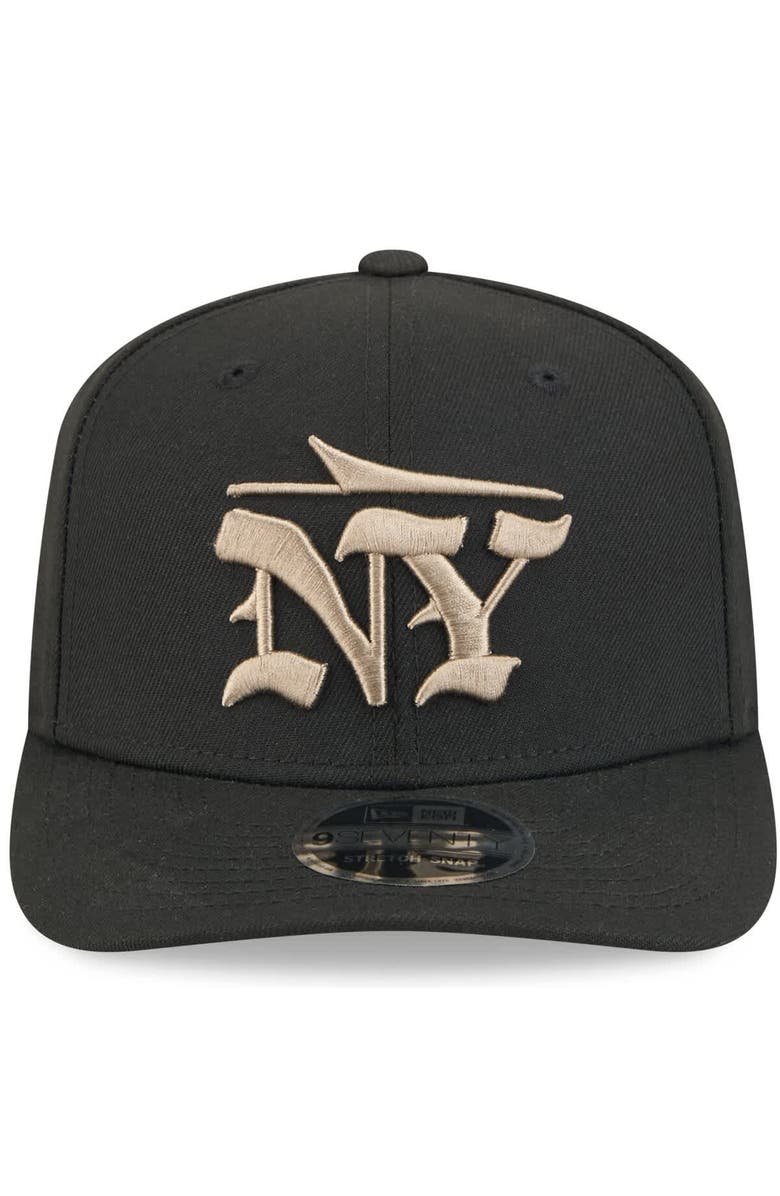 New Era Men's New Era Black New York Jets 2025 Rivalries Collection Fan Pack 9SEVENTY Adjustable Hat, Alternate, color, Black