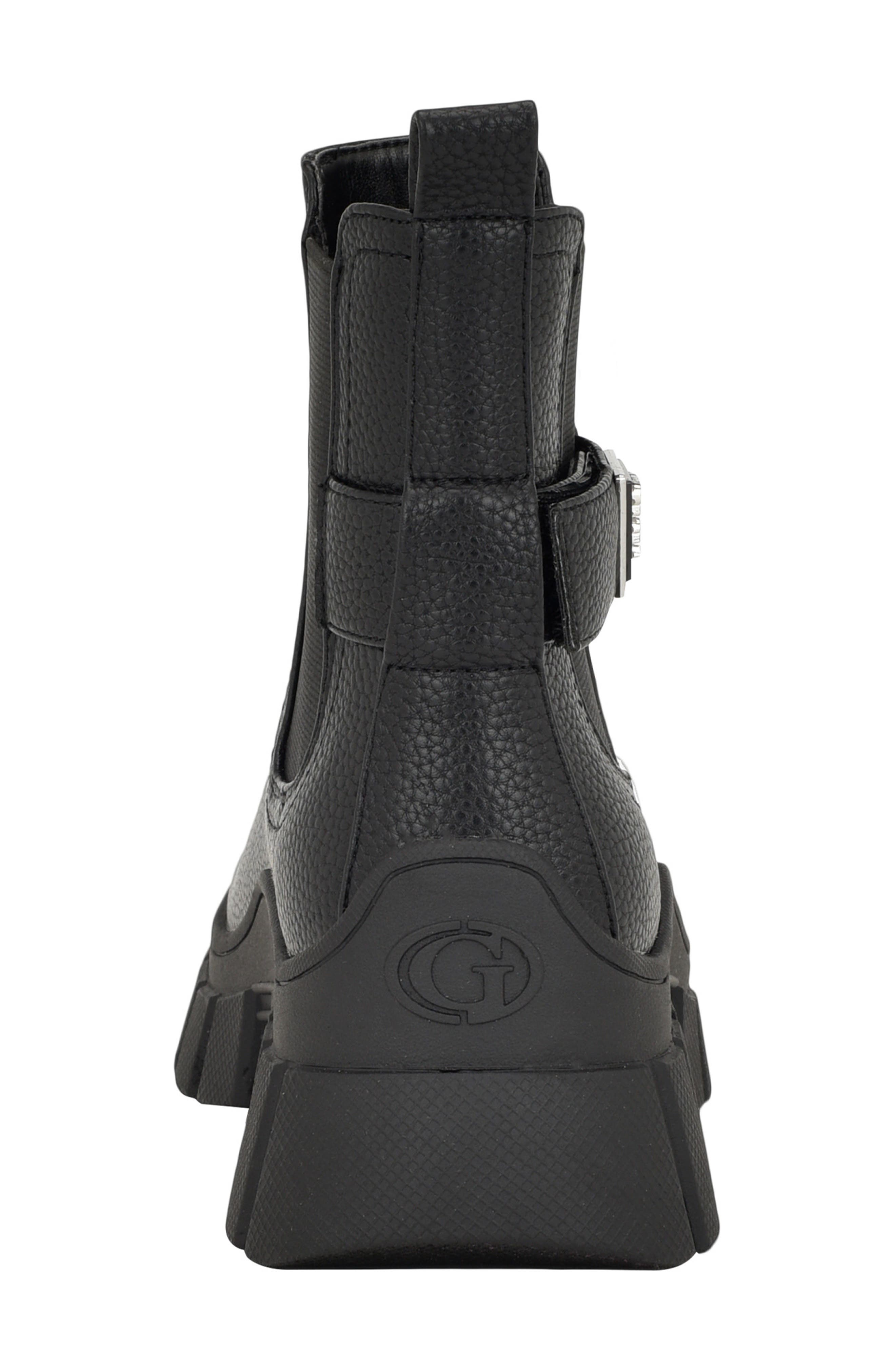 GUESS Hensly Platform Chelsea Boot, Alternate, color, 
