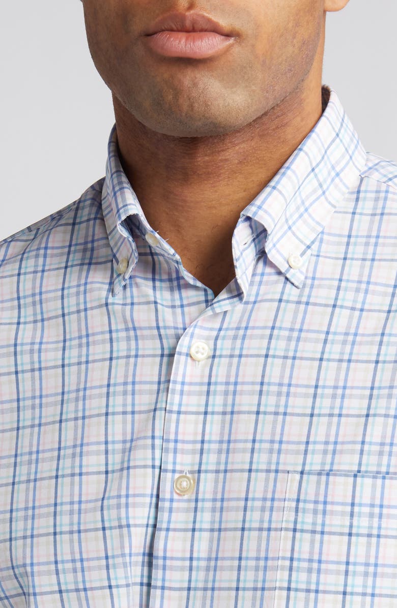 Peter Millar Summer Comfort Performance Poplin Button-Down Shirt, Alternate, color, 