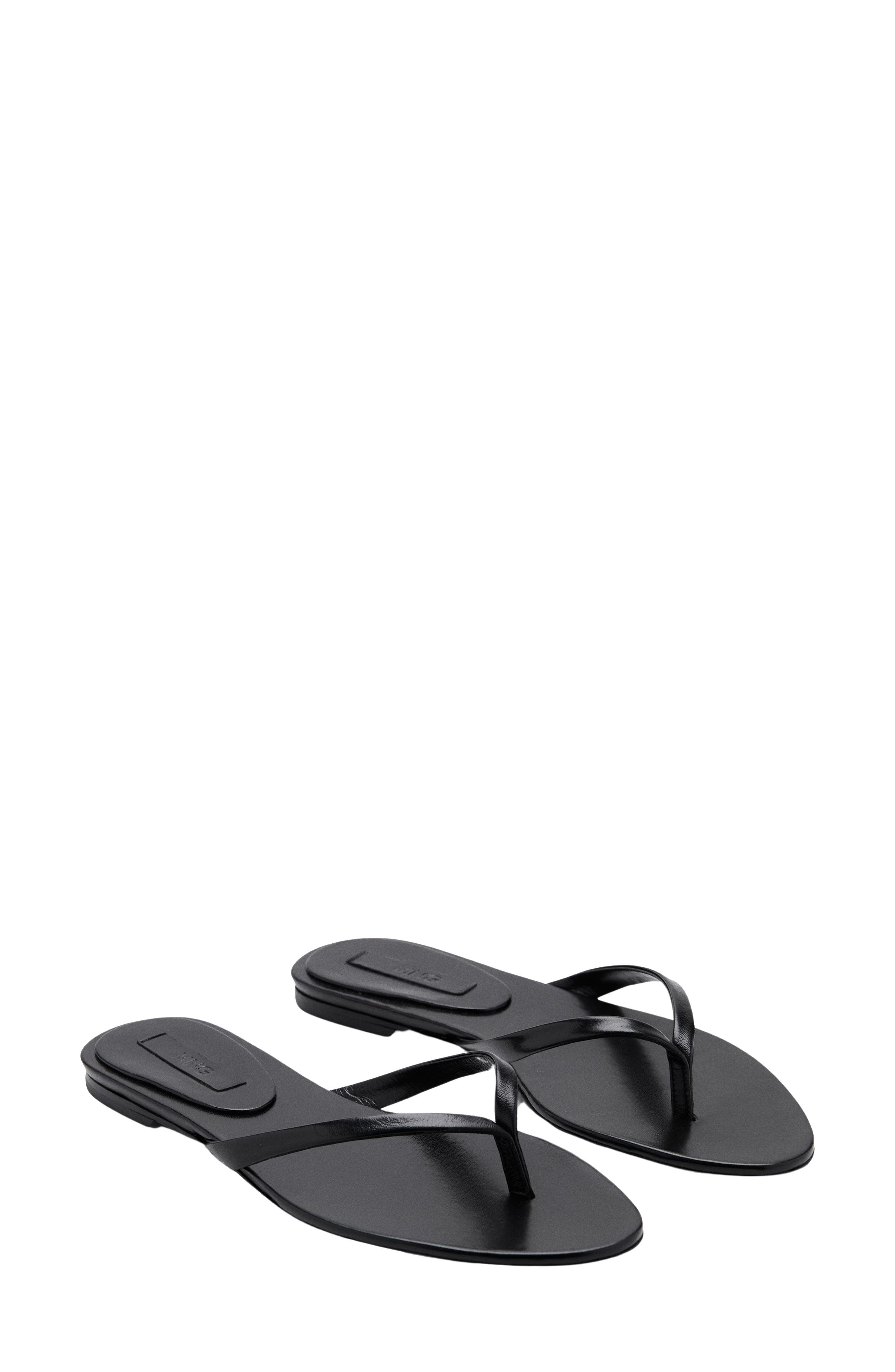 MANGO Flip Flop, Main, color, Black