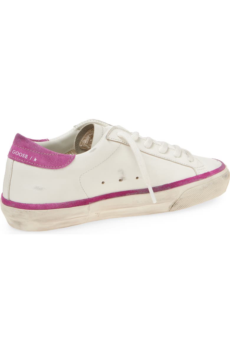 Golden Goose Super-Star Low Top Sneaker, Alternate, color, White/ Pink