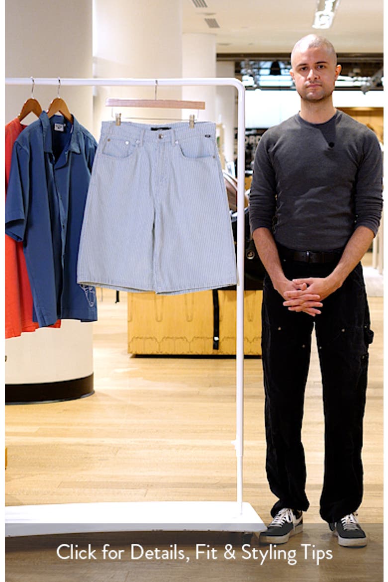 Check-5 Baggy Denim Shorts video