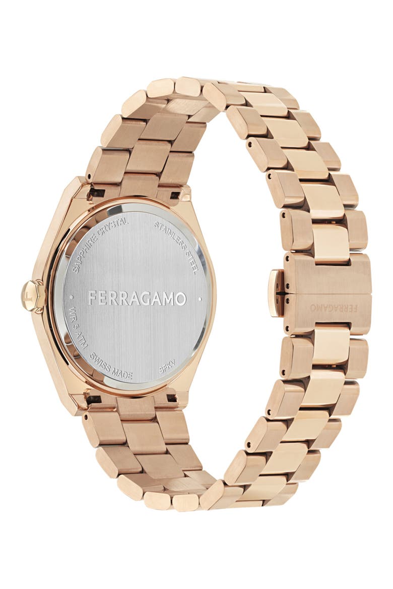 Vega Upper East Bracelet Watch, 40mm, Main, color, RSGLD