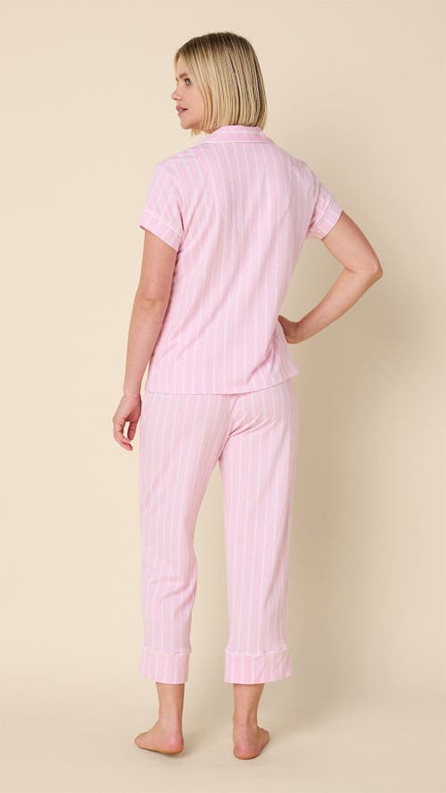 The Cat's Pajamas Pima Knit Capri Set