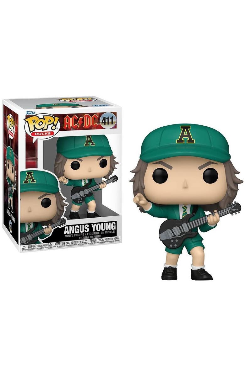 Funko Angus Young (AC/DC) (Green Suit) Funko Pop! Rocks, Main, color, Green