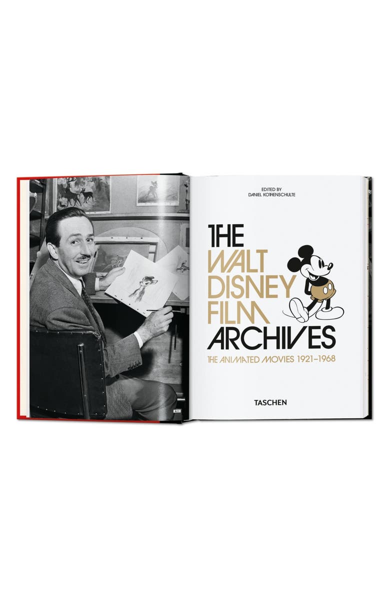 Taschen Books 'The Walt Disney Film Archives: The Animated Movies 1921-1968' 40th Anniversary Edition Book, Alternate, color,