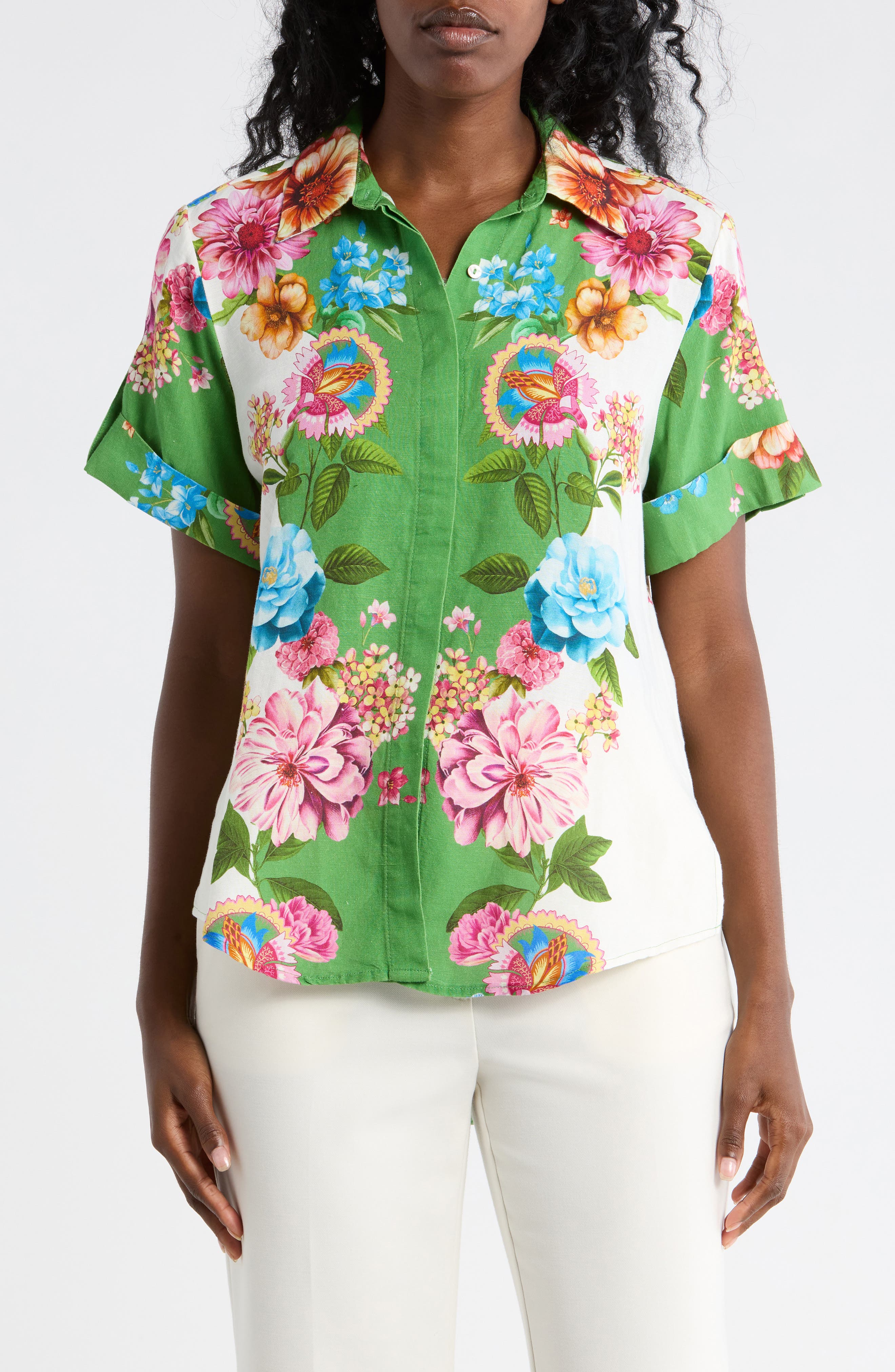 ELIE ELIE TAHARI Print Shirt
