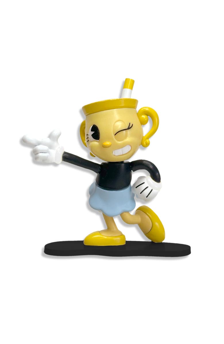 Toynk Cuphead Create-A-Figure 3-Inch Mini Figure | Ms. Chalice, Alternate, color, Yellow