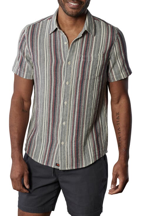 Freshwater Short Sleeve Button-Up Shirt