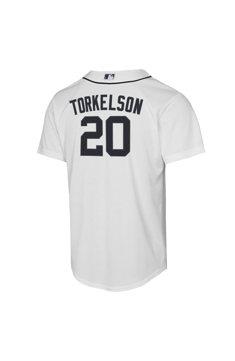 Nike Youth Nike Spencer Torkelson White Detroit Tigers Home Replica Player Jersey, Alternate, color,