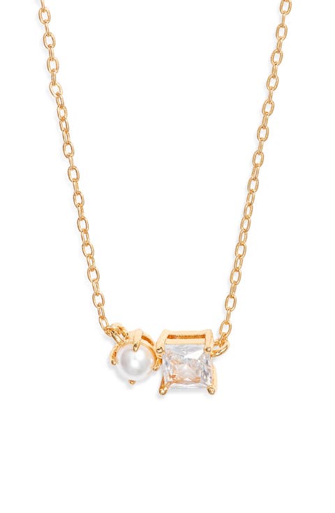 dear bestie pendant necklace