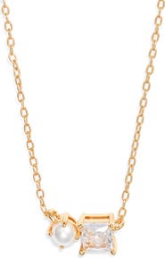 Kate Spade New York dear bestie pendant necklace