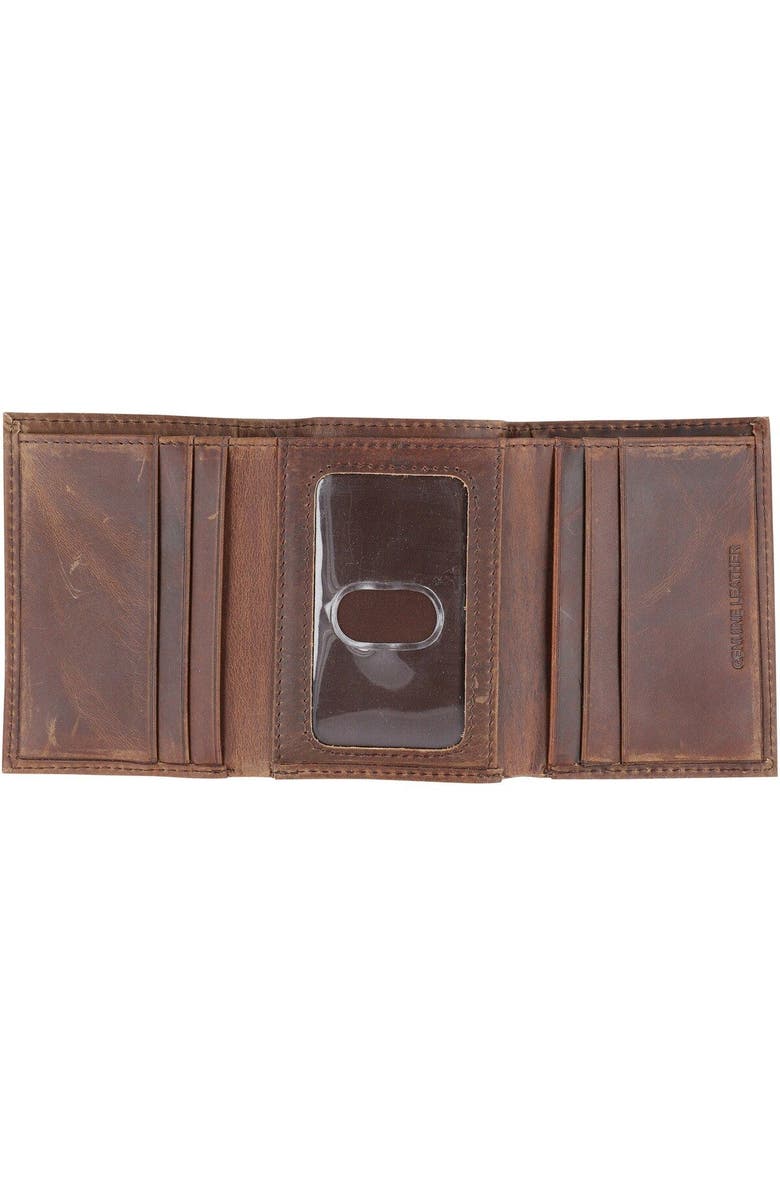 Evergreen Enterprises Chicago Bears Leather Team Tri-Fold Wallet, Alternate, color,