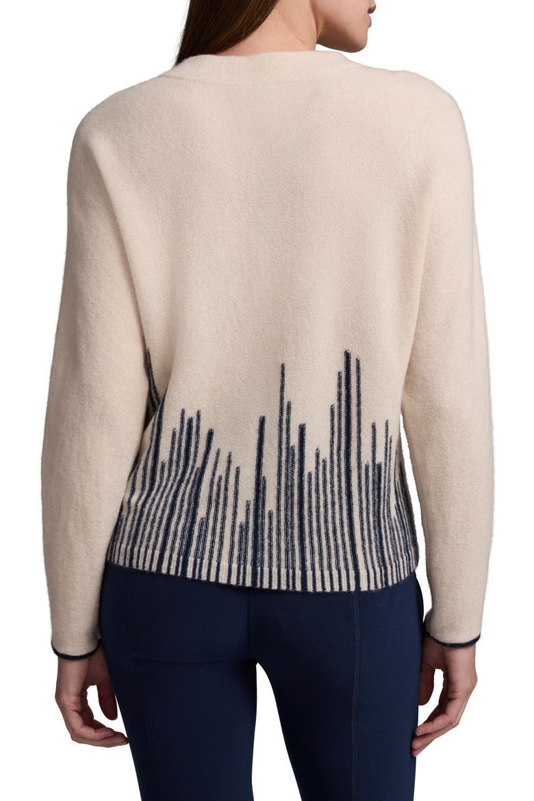 Flame Stitch Cashmere Sweater, Alternate, color, NEUTRAL MULTI
