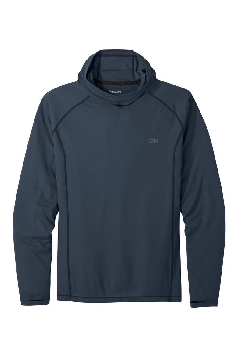 Echo Recycled Polyester Hoodie, Alternate, color, NAVAL BLUE