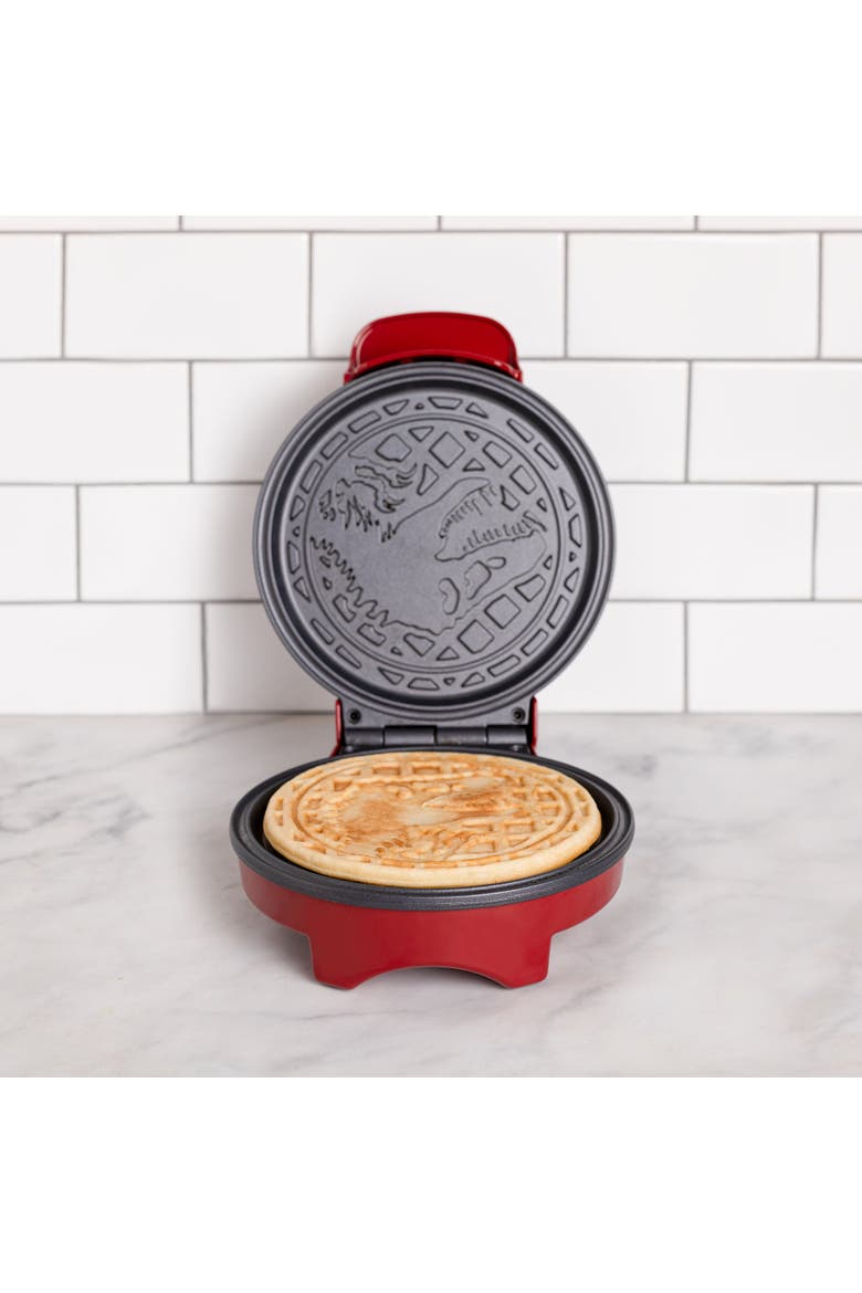 Jurassic Park Round Waffle Maker, Alternate, color, None