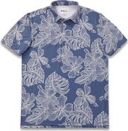 Reyn Spooner Muana Monstera Polo