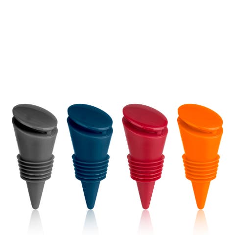 Silicone Bottle Stoppers Set of 4