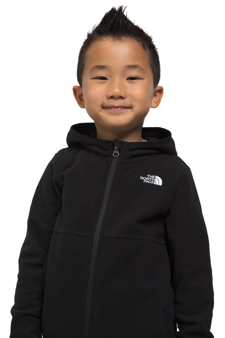 Kids' Glacier Full Zip Hoodie, Main, color, TNF BLACK