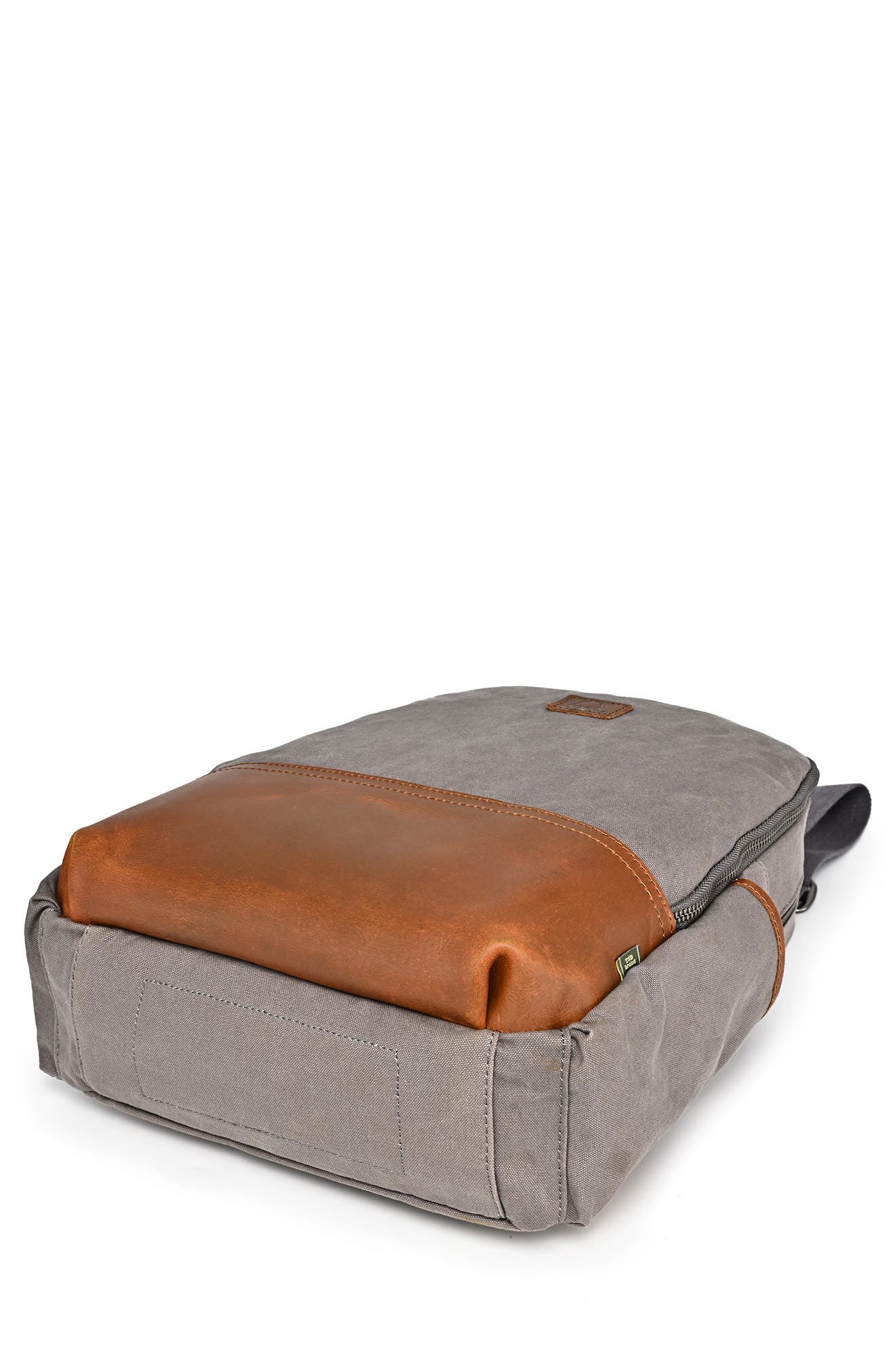 Magnolia Hill Canvas Backpack, Alternate, color, GREY